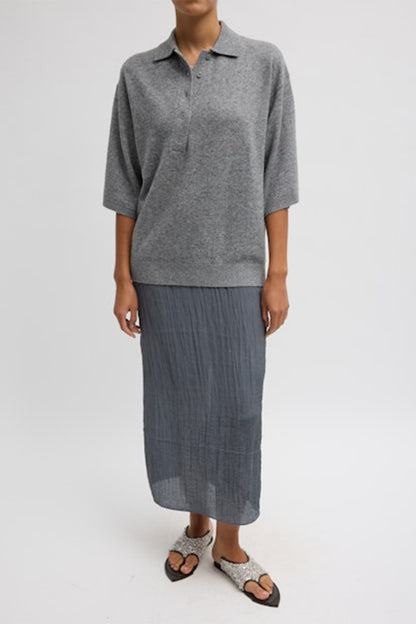 Cashmere Oversized Easy T Polo