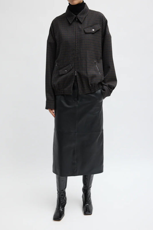 Cedrick Suiting Bomber Jacket