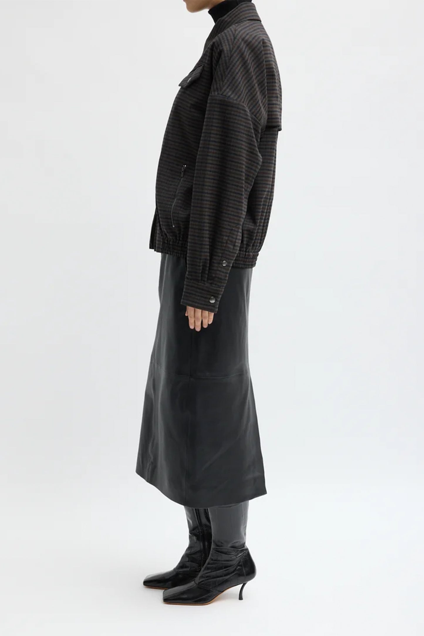 Cedrick Suiting Bomber Jacket