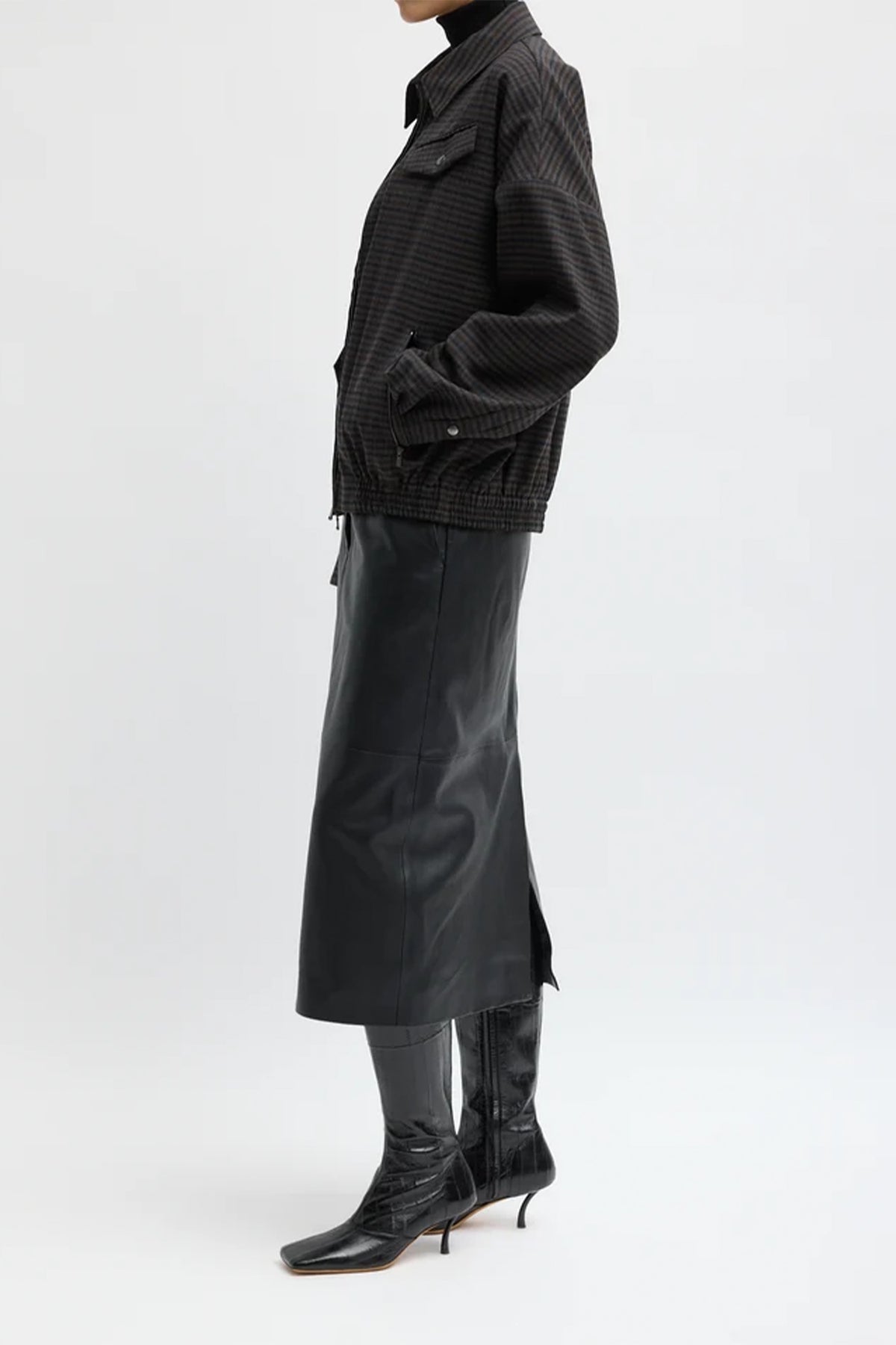 Cedrick Suiting Bomber Jacket