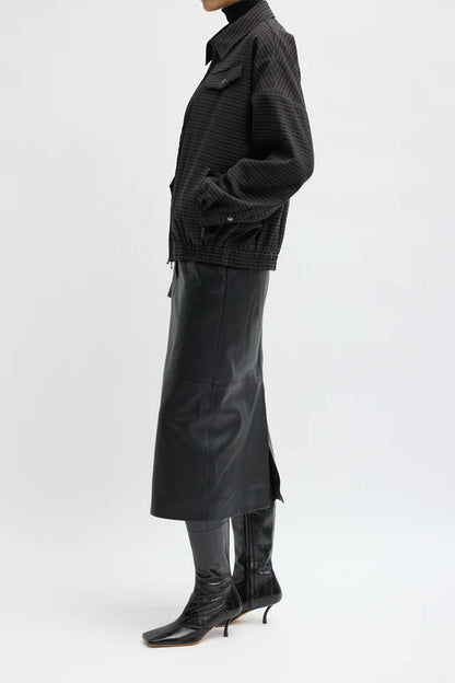 Cedrick Suiting Bomber Jacket