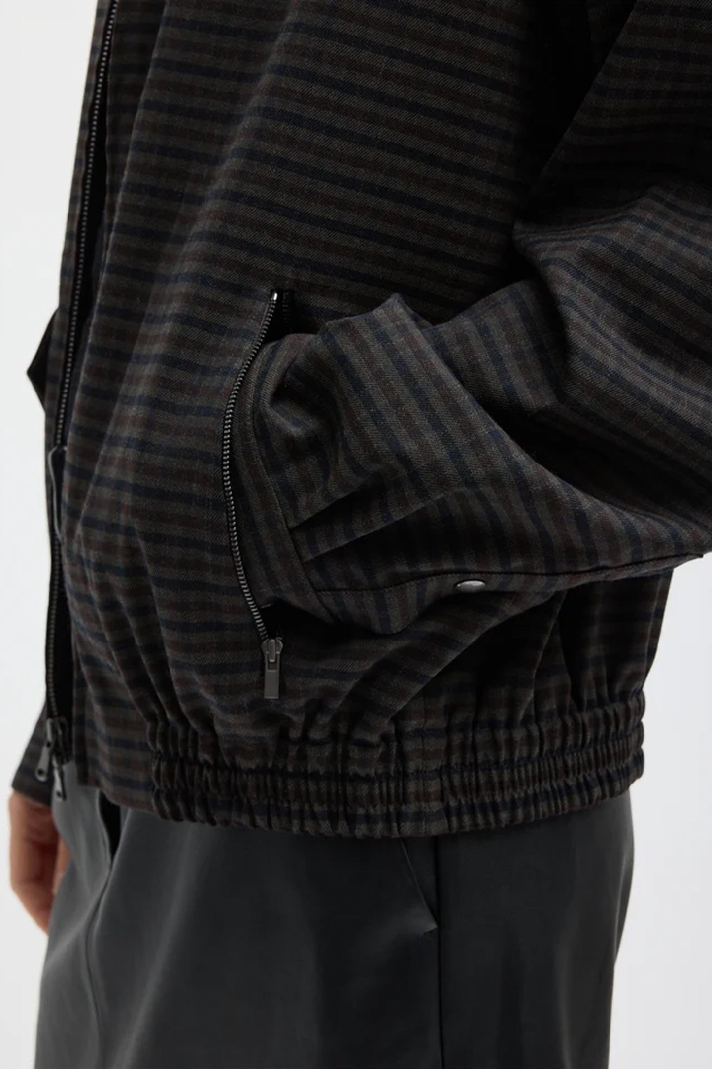 Cedrick Suiting Bomber Jacket