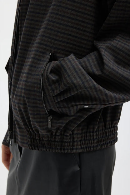 Cedrick Suiting Bomber Jacket