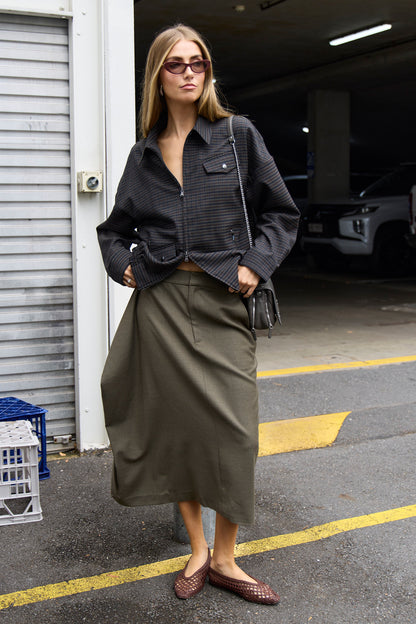 Cedrick Suiting Bomber Jacket