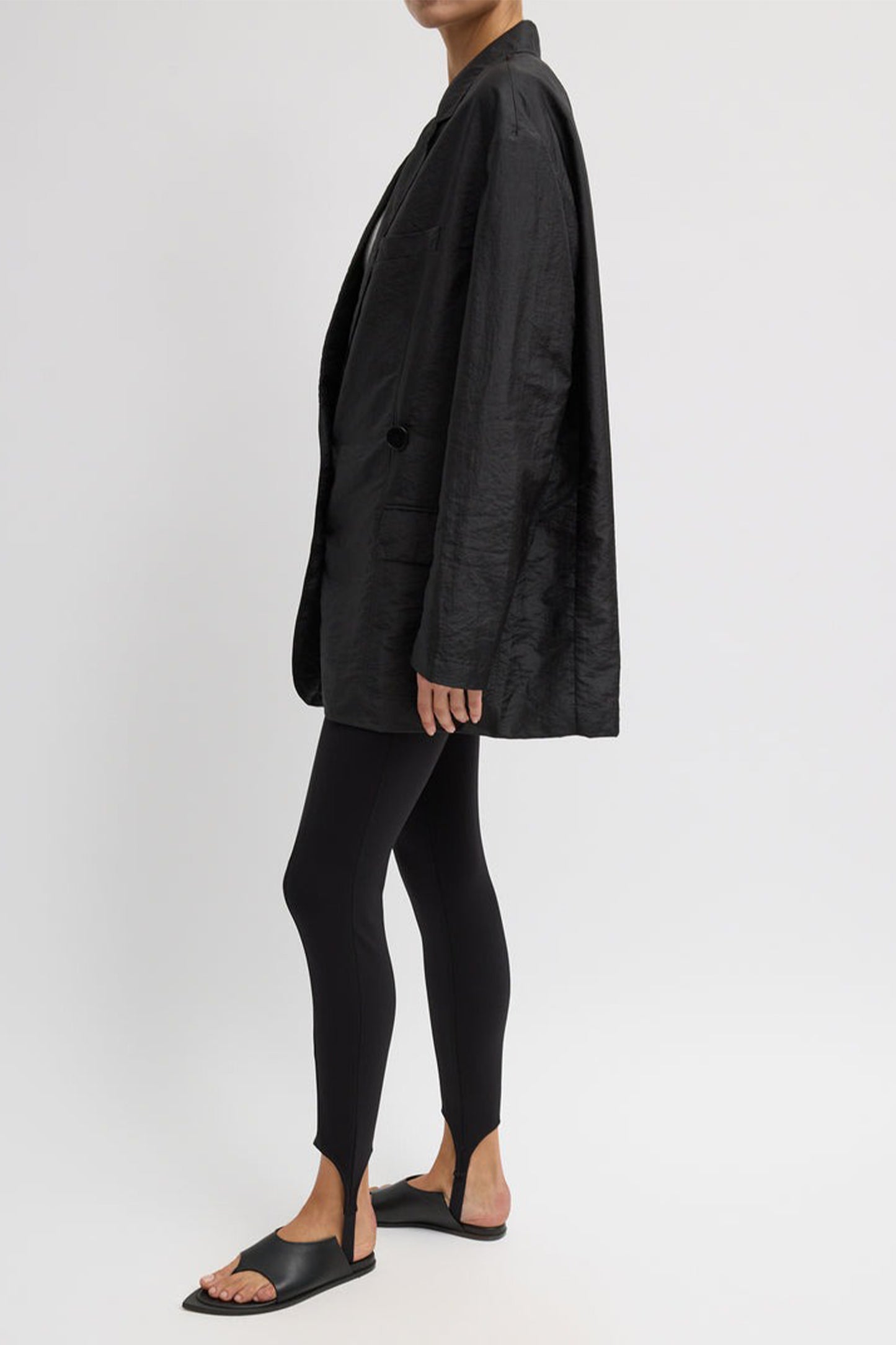 Crispy Nylon Liam Blazer