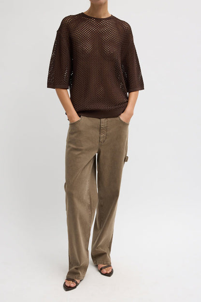 Crochet Netting Oversized Easy T