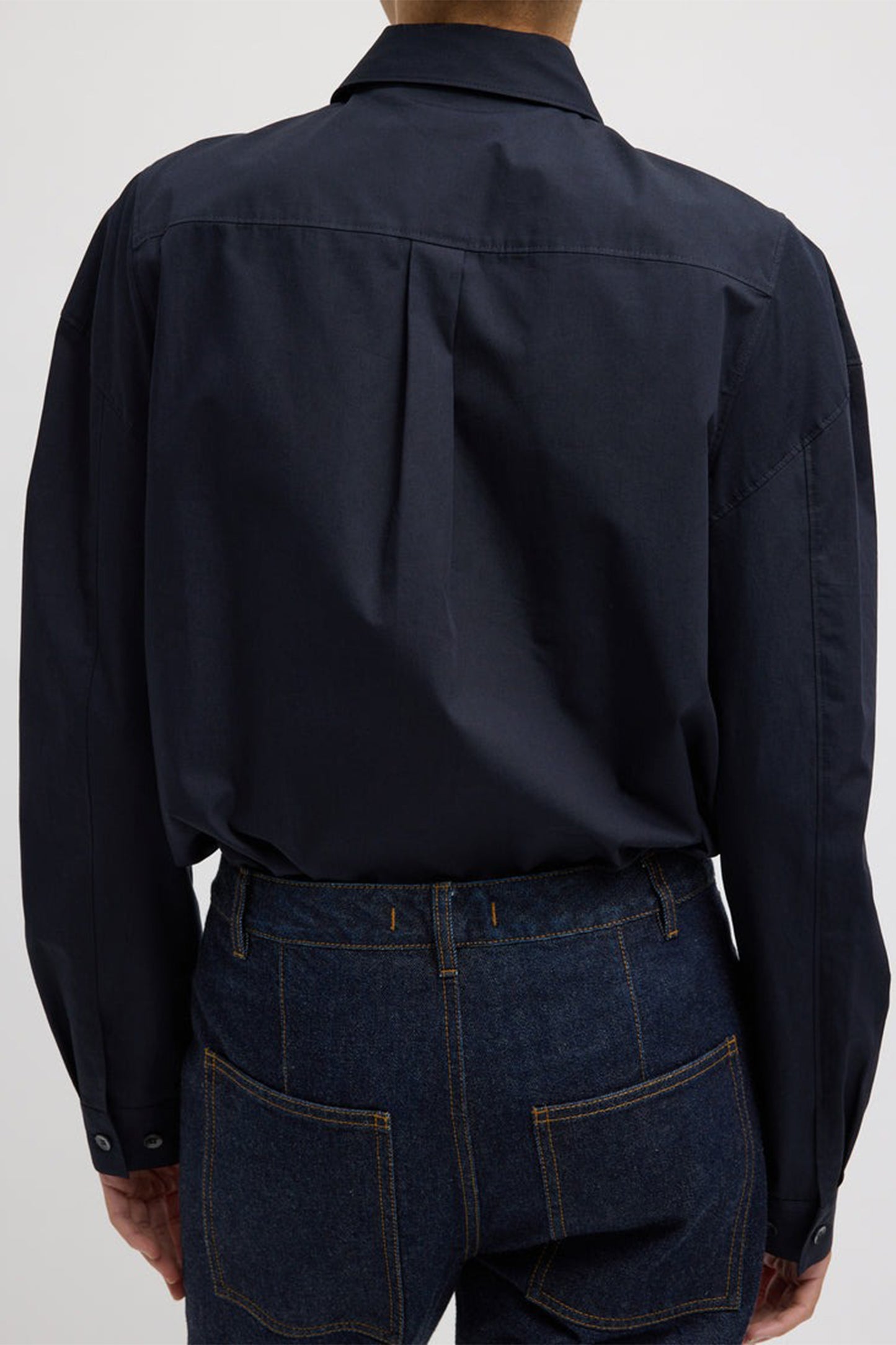 Eco Poplin Hinged Shirt