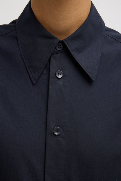Eco Poplin Hinged Shirt