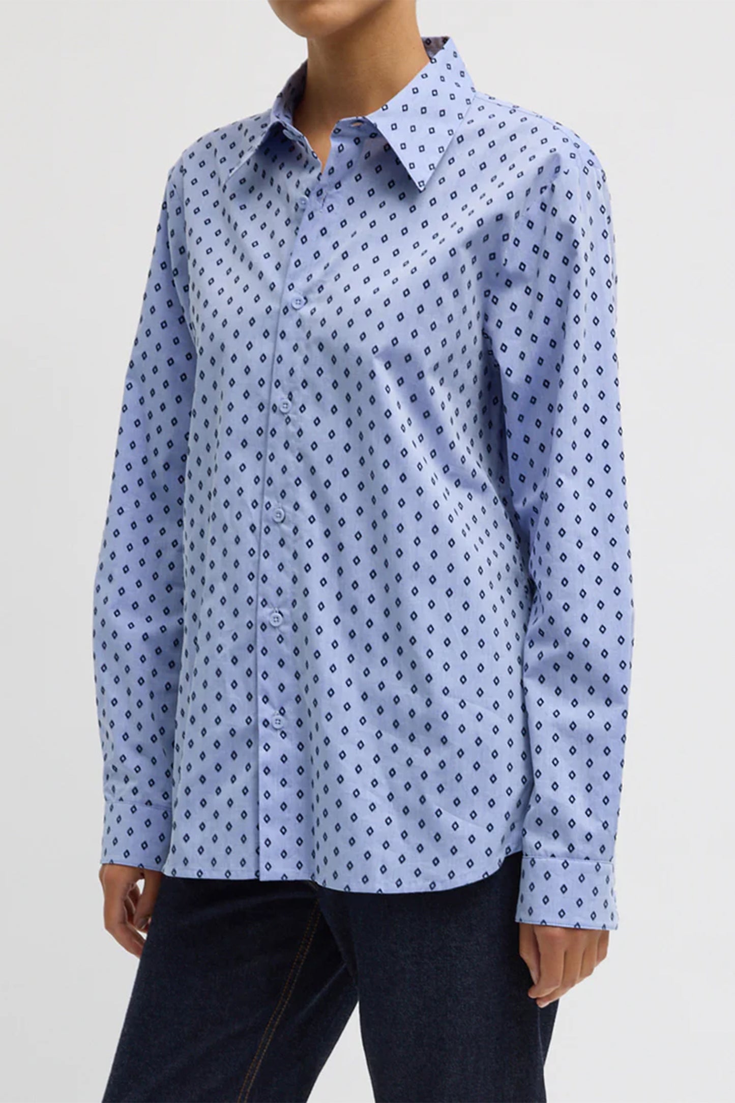 Flocked Oxford Classic Mens Shirt - FINAL SALE