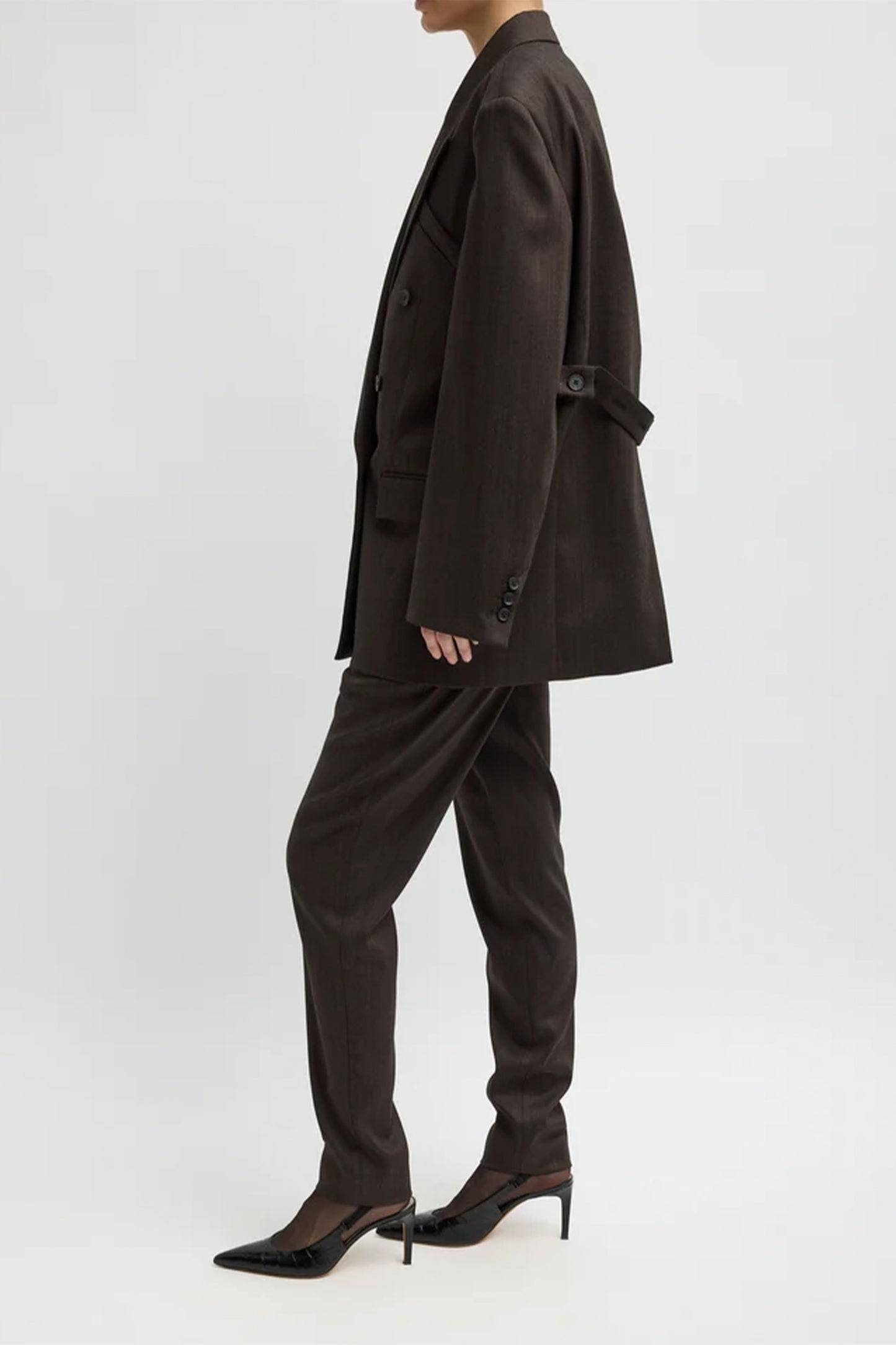 Herringbone Suiting Easymens Blazer