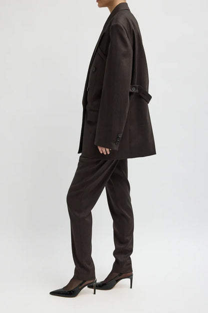 Herringbone Suiting Easymens Blazer