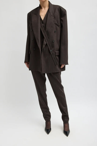 Herringbone Suiting Easymens Blazer