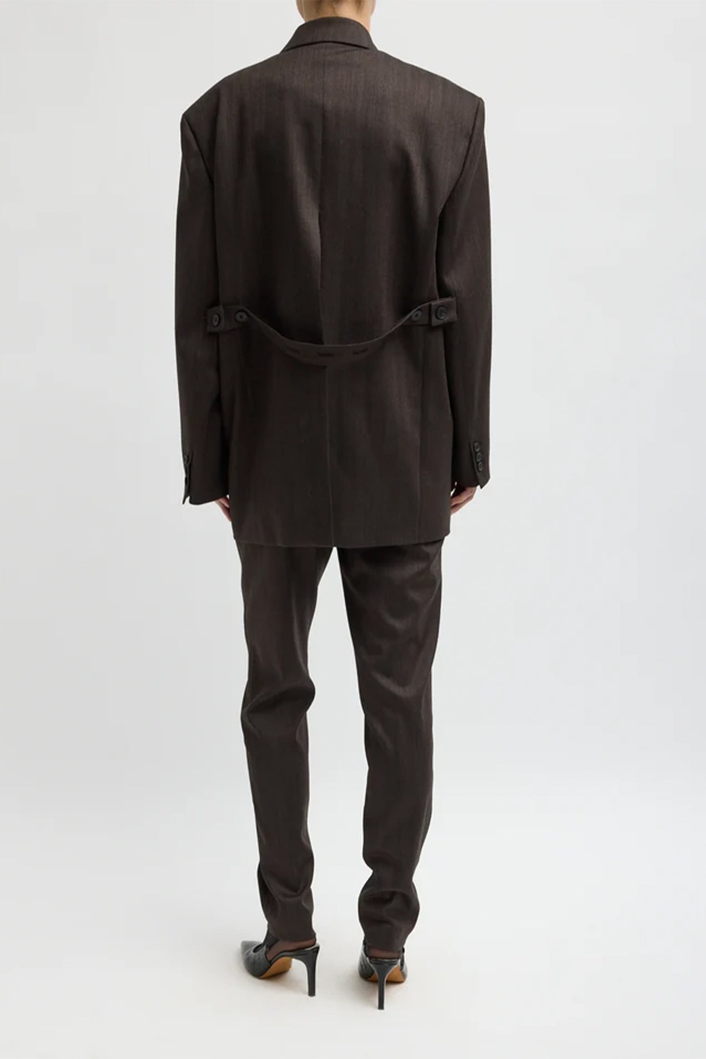 Herringbone Suiting Easymens Blazer