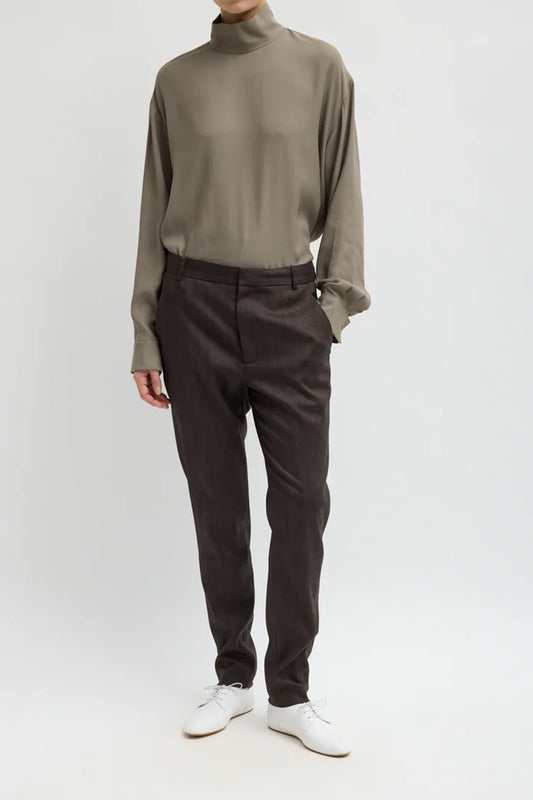 Herringbone Suiting Marcus Slim Trouser