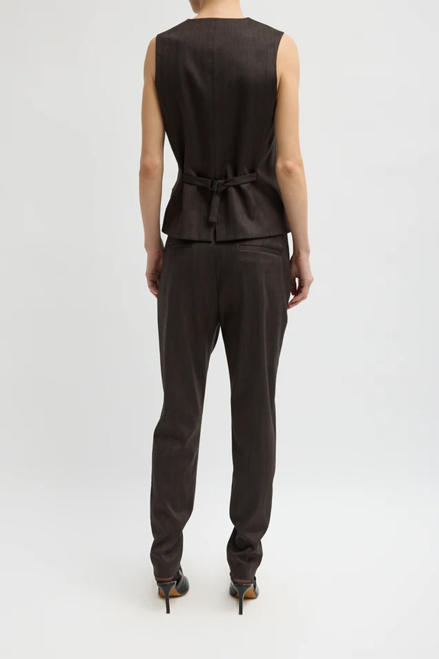 Herringbone Suiting Vest