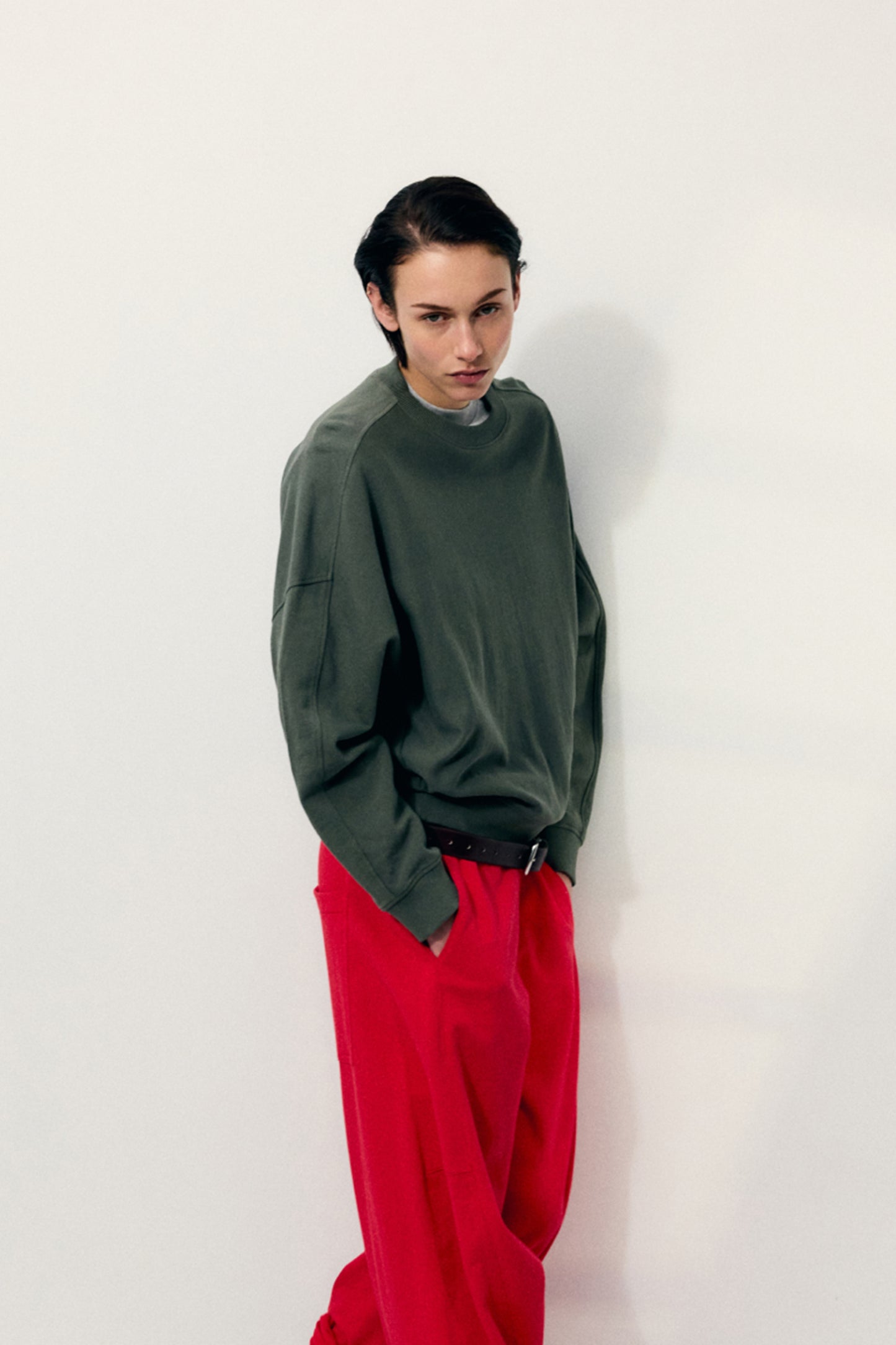 Light Weight Sweatshirting Crewneck Sweatshirt