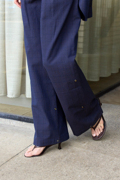 Menswear Crepon Stella Full Length Pant