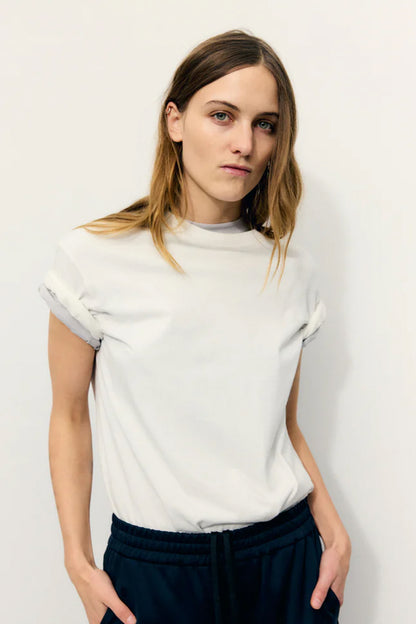 Mock Neck Unisex T Shirt