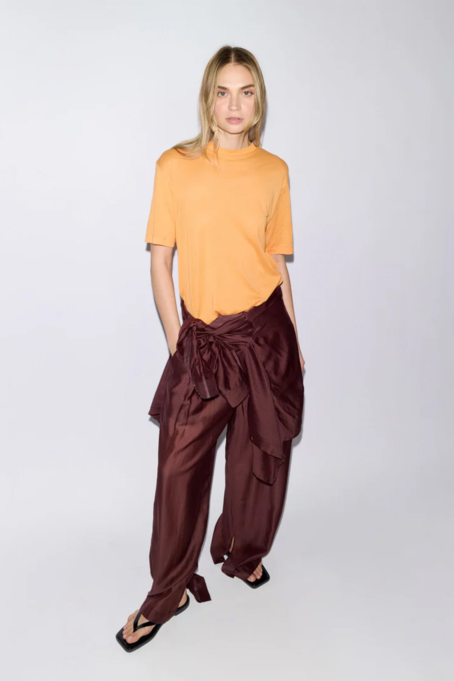 Sheer Crepe Knit Unisex T-Shirt