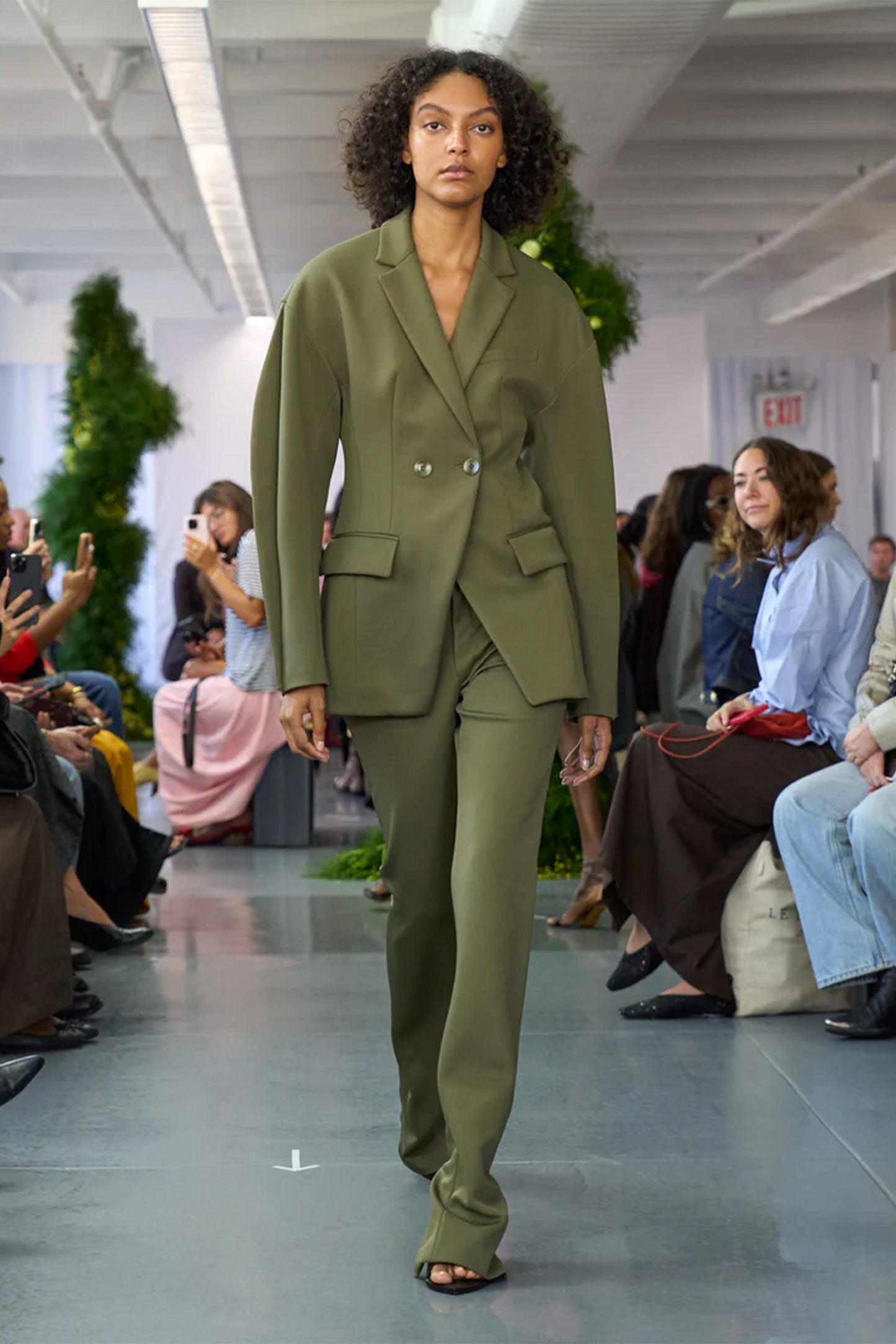 Spring Bonded Twill Sculpted Blazer - FINAL SALE