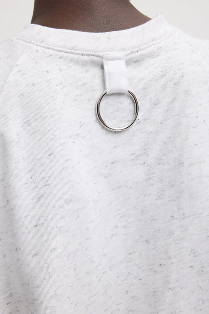 Spring Tweedy Sweatshirting Sleeveless Easy Top