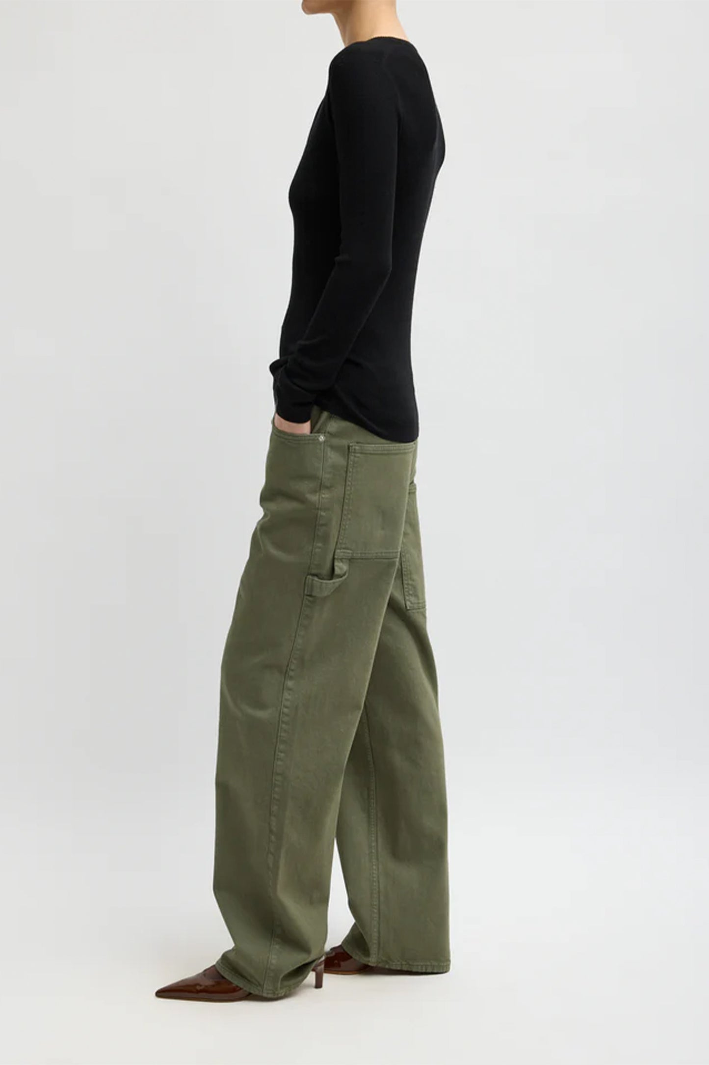 Stretch Twill Slouchy Carpenter Jean