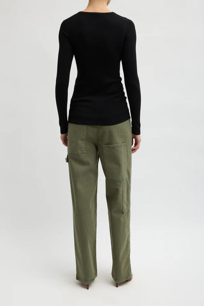 Stretch Twill Slouchy Carpenter Jean
