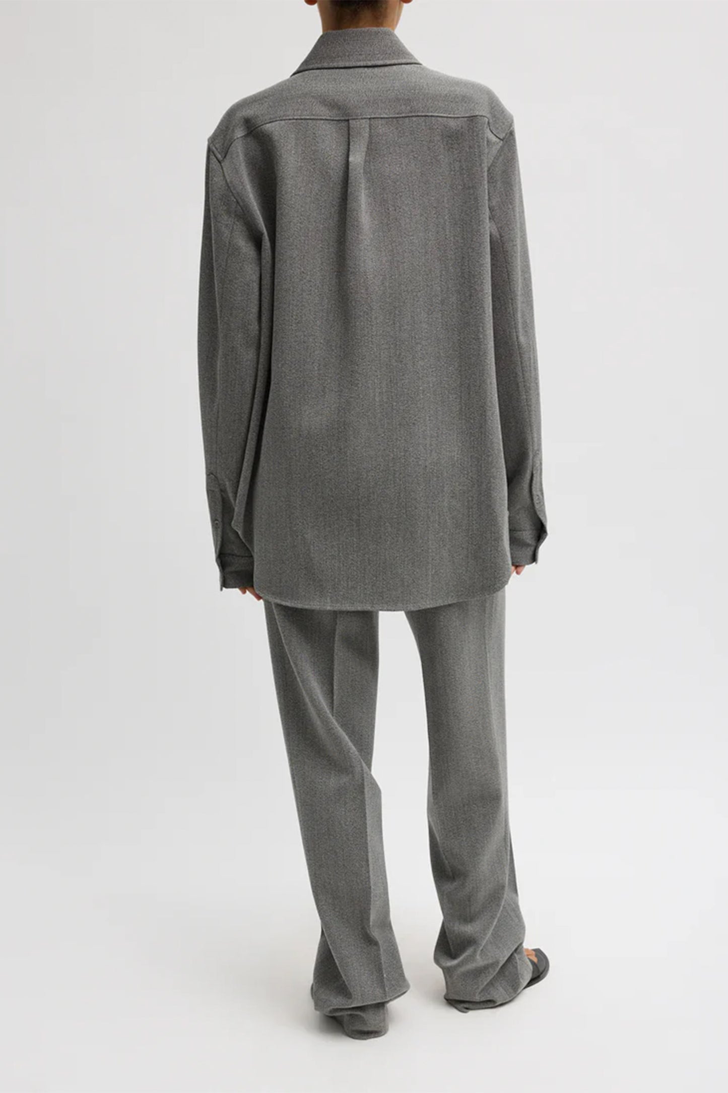 Structured Wool Zipper Jacket