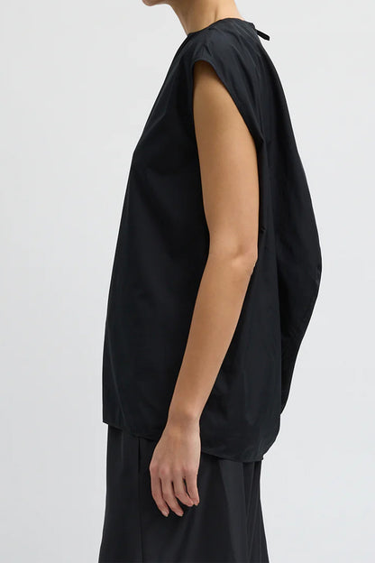 Summer Nylon Sleeveless Cocoon Top