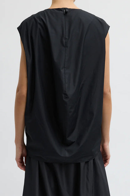 Summer Nylon Sleeveless Cocoon Top