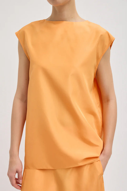 Summer Nylon Sleeveless Cocoon Top
