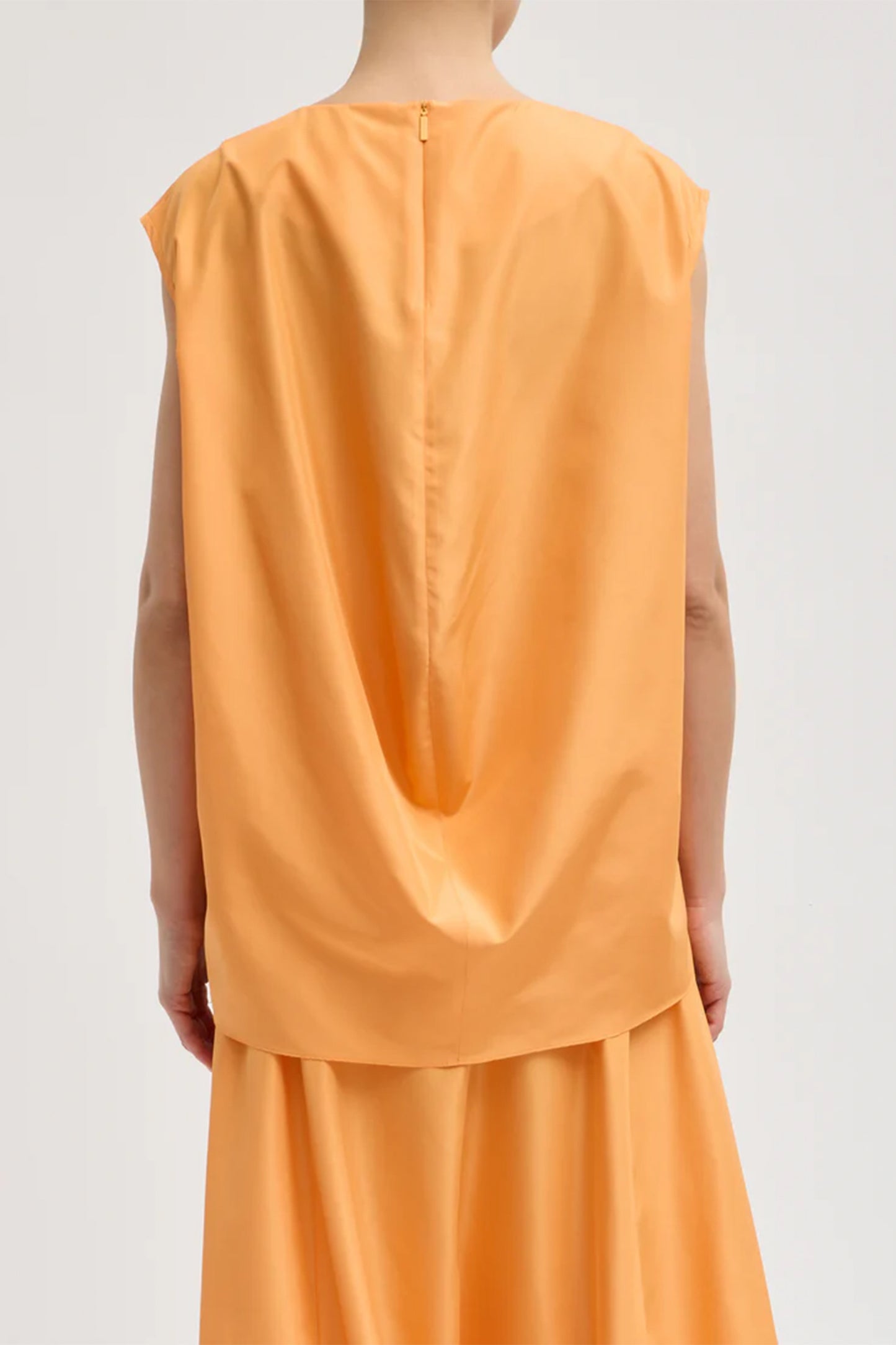 Summer Nylon Sleeveless Cocoon Top