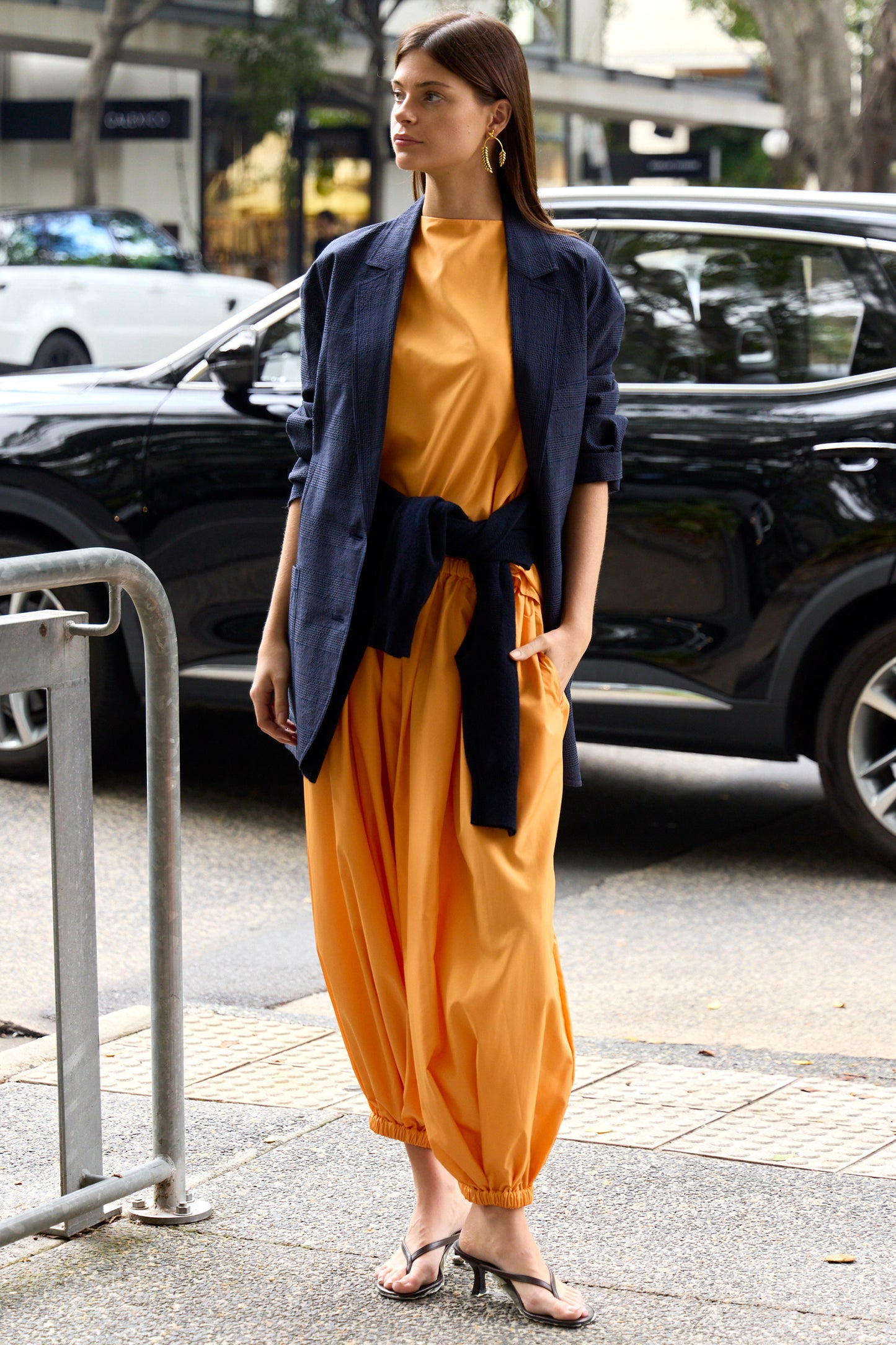 Summer Nylon Sleeveless Cocoon Top