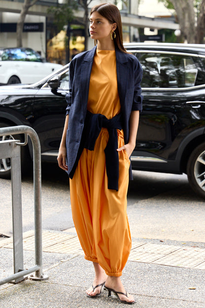 Summer Nylon Sleeveless Cocoon Top