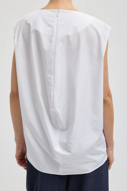 Summer Nylon Sleeveless Cocoon Top