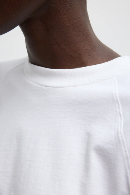 T-Shirting S/SLV Top With Shirred Back
