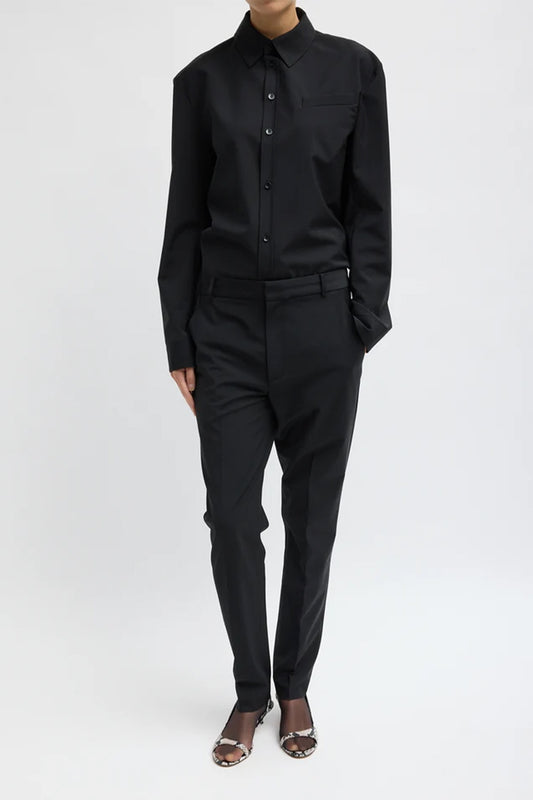 Tropical Wool Marcus Slim Trouser