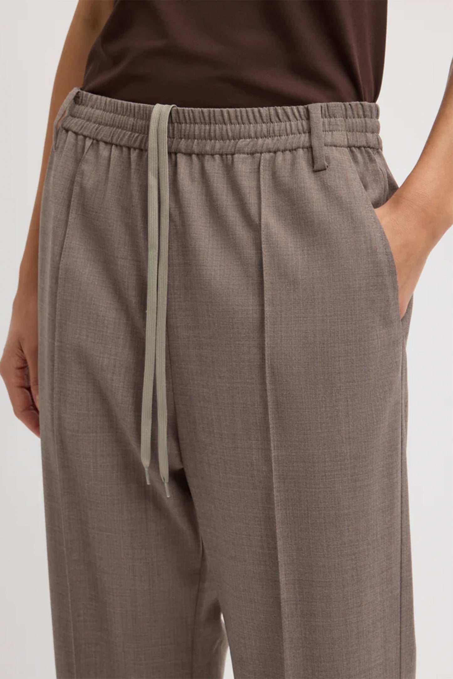 Tropical Wool Scottie Jogger - FINAL SALE