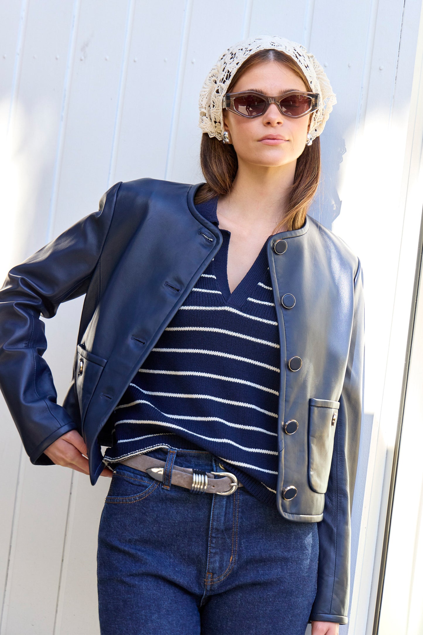 Andrea Leather Jacket