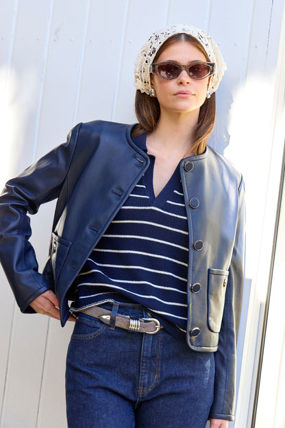 Andrea Leather Jacket