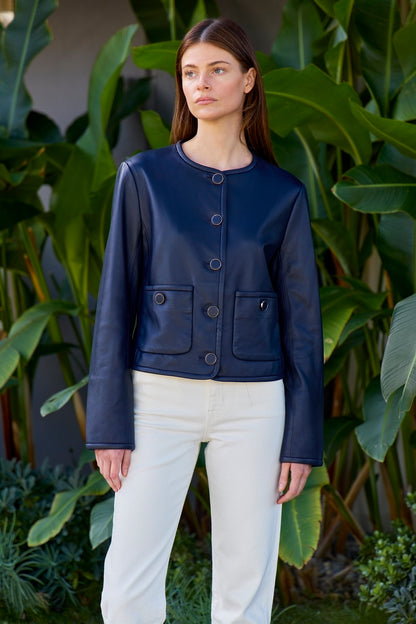 Andrea Leather Jacket