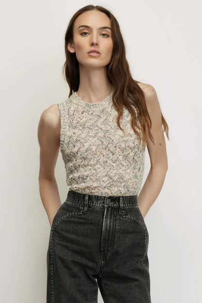 Cropped Jerrel Knit Tank