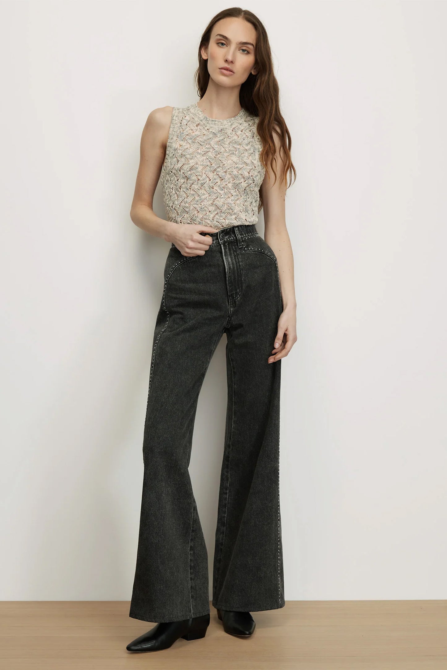 Cropped Jerrel Knit Tank