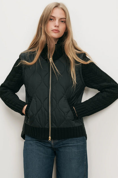 Patra Mixed Media Jacket