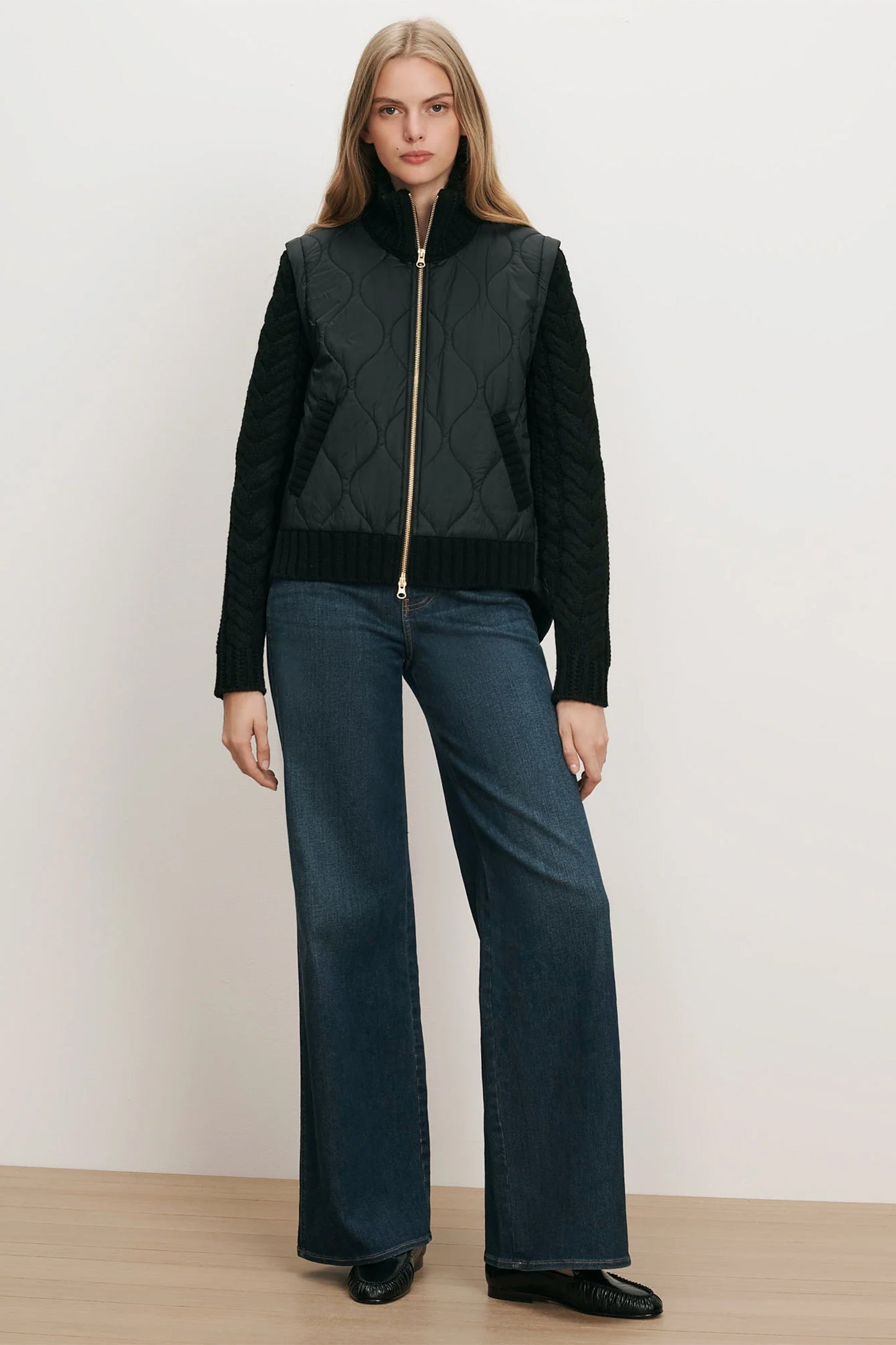 Patra Mixed Media Jacket