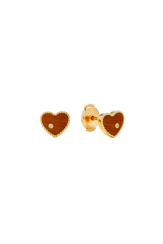 Baby Heart Stud Earrings