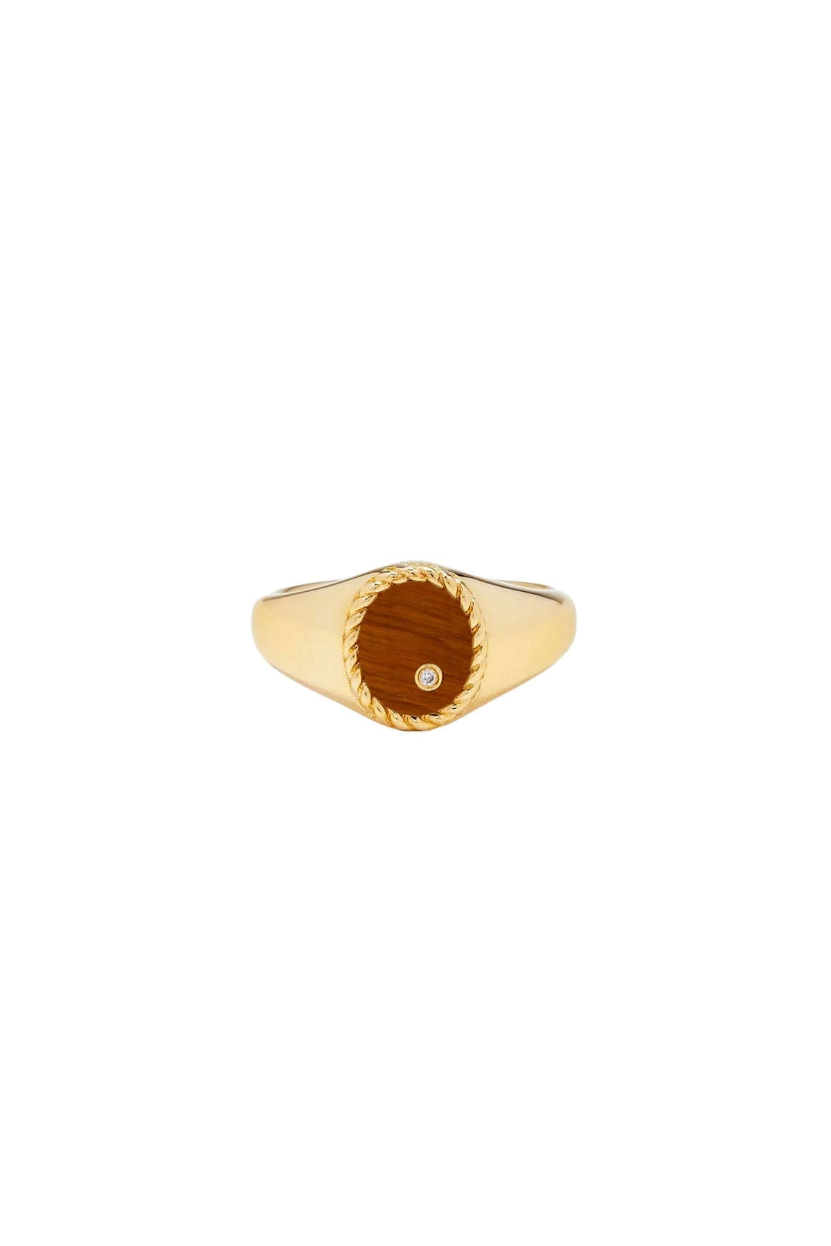 Mini Oval Signet Ring