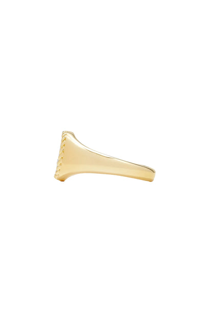 Mini Oval Signet Ring