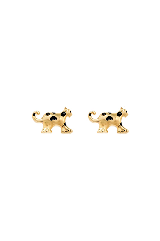 Nano Leopard Earrings