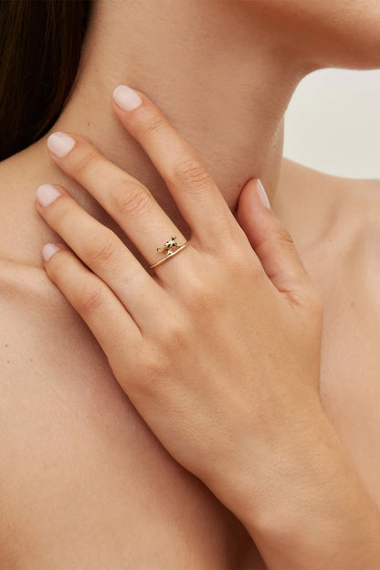 Nano Leopard Ring